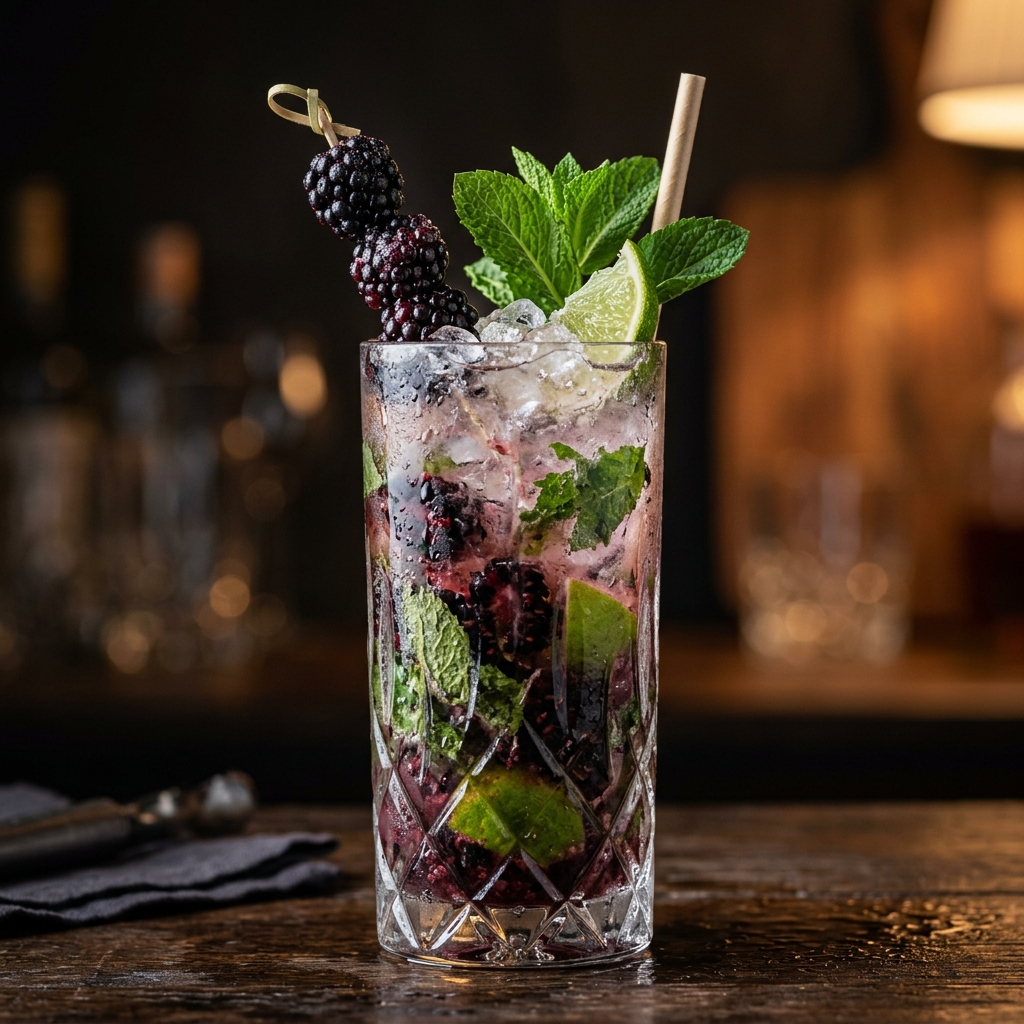 Blackberry Mint Mojito